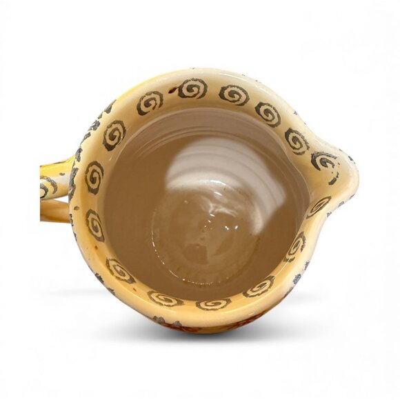 Modigliani VINTAGE Hand Painted Festa Pitcher with Cat Design - Picture 5 of 10